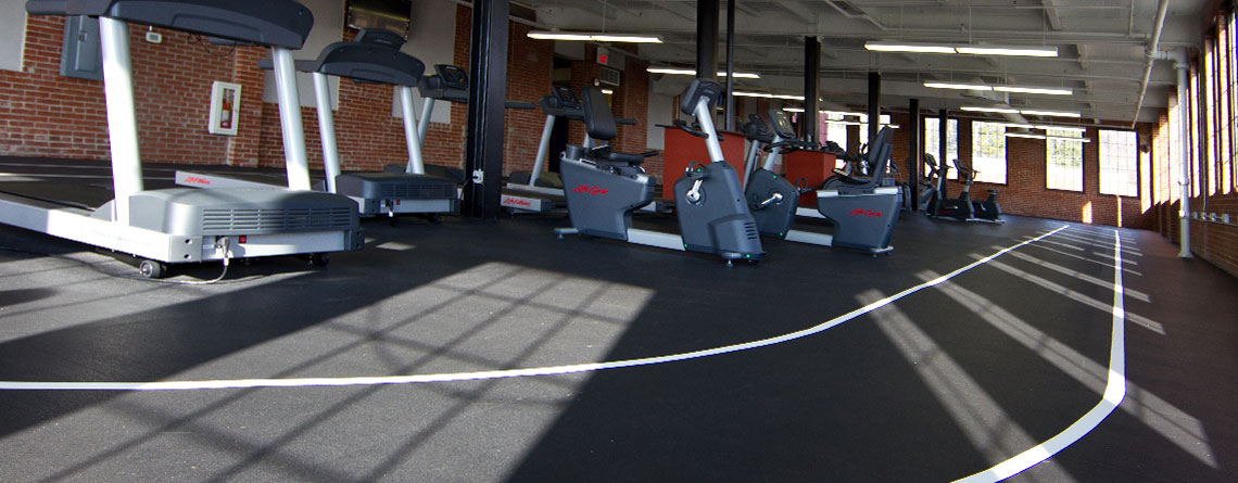 indoor running track